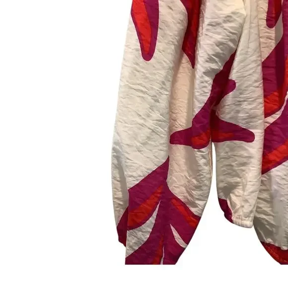 NINE WEST SUMMER PRINT BRACELET SLEEVE OFF SHOULDER TOP XXL NWT - Picture 5 of 6